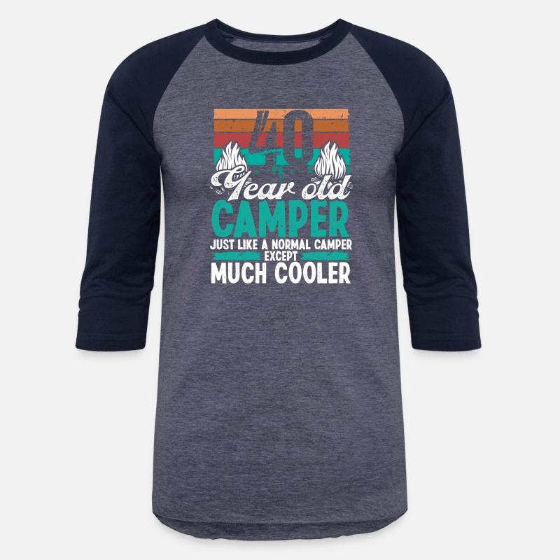 40 Year Old Camper Scouting Camping 40 Birthday