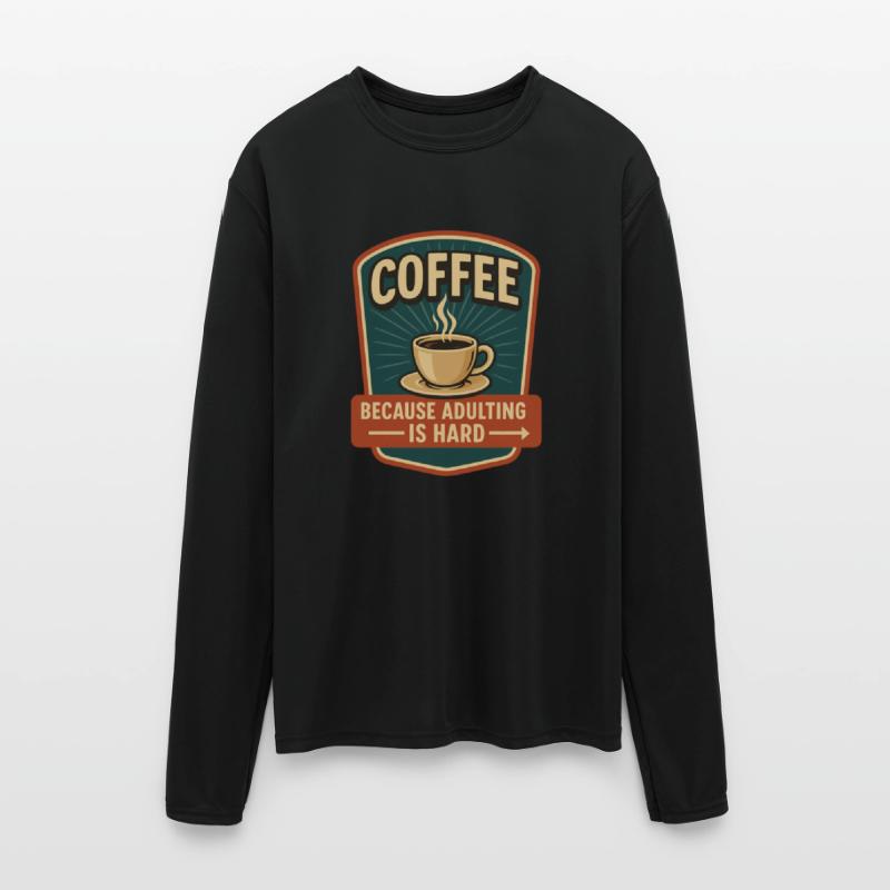 Adulting Coffee Badge