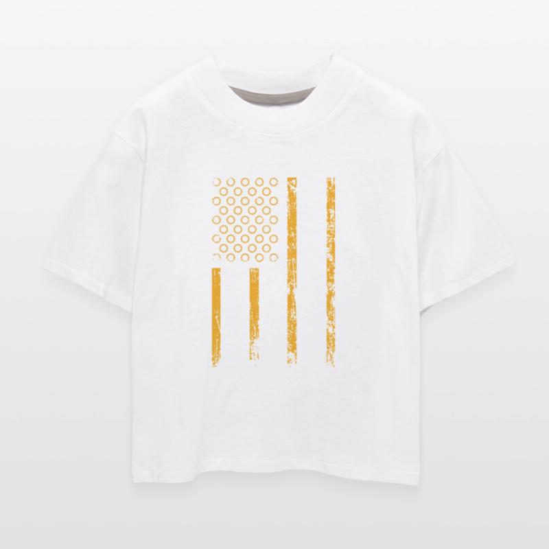 American Sports Flag Wrench Decor Volleyball