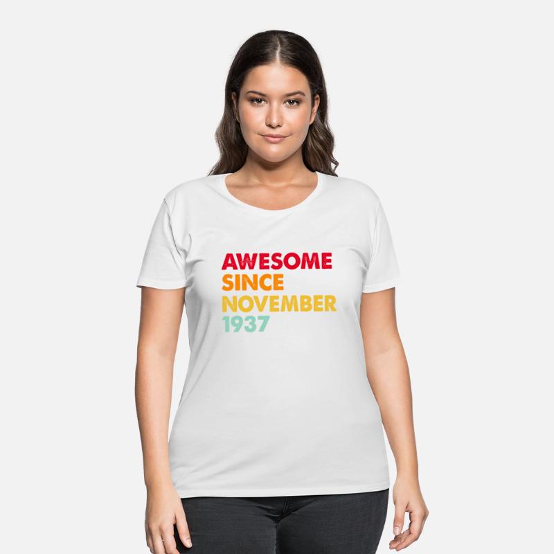 Awesome Since November 1937 85th Birthday Gifts