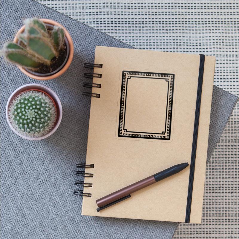 Aztec Tribal Border Frame Design