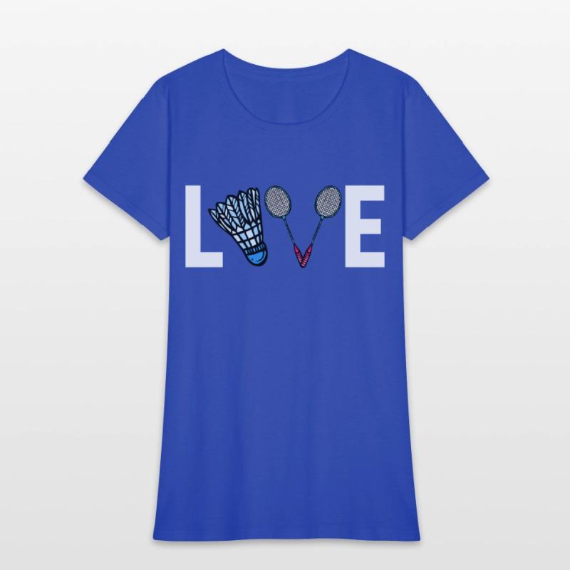 Badminton Player Shuttlecock Sport Lover