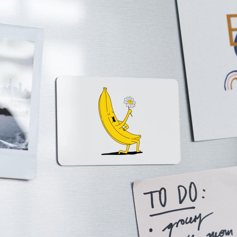 Banana with chamomile