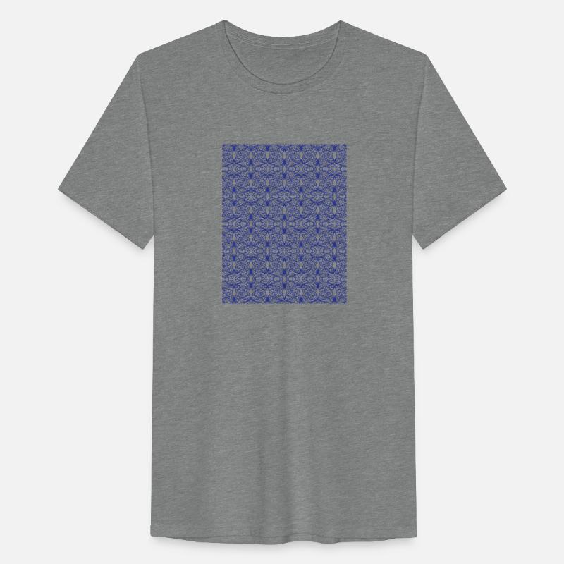 Blue geometric pattern with simple shapes