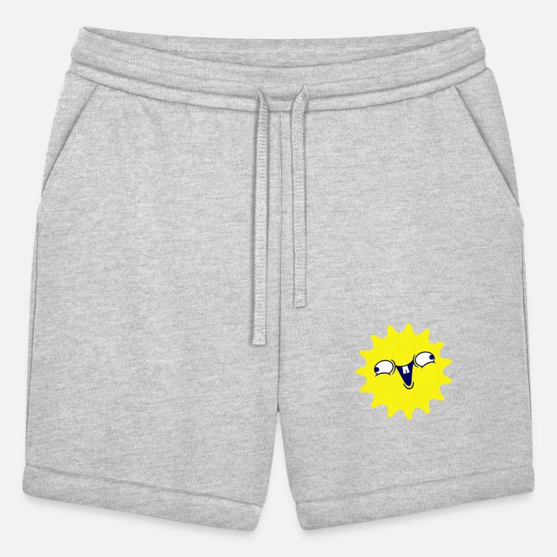 Bright Sun Funny Happy Face Smile Comic Cartoon