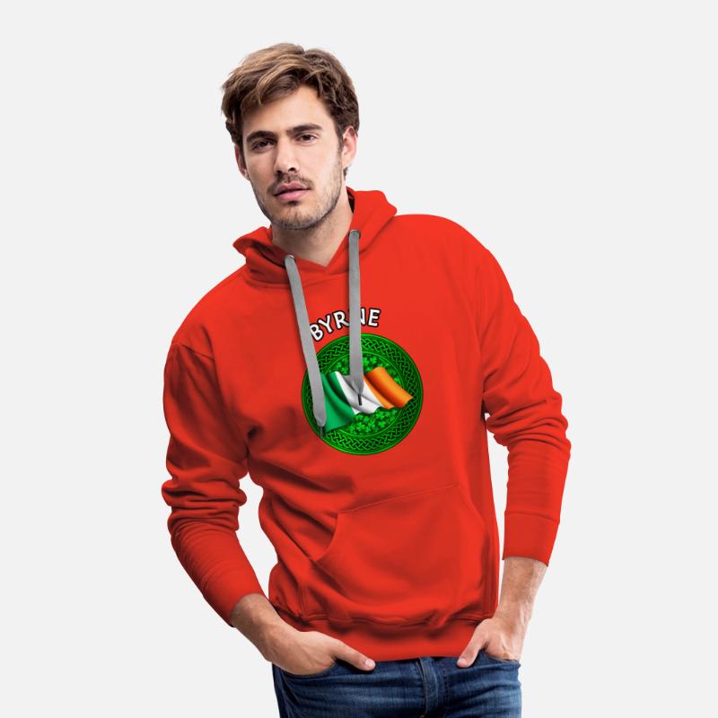 Byrne Shamrock & Irish Flag