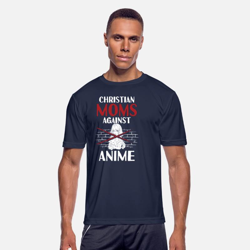 Christian Moms Against Anime Humor Tee