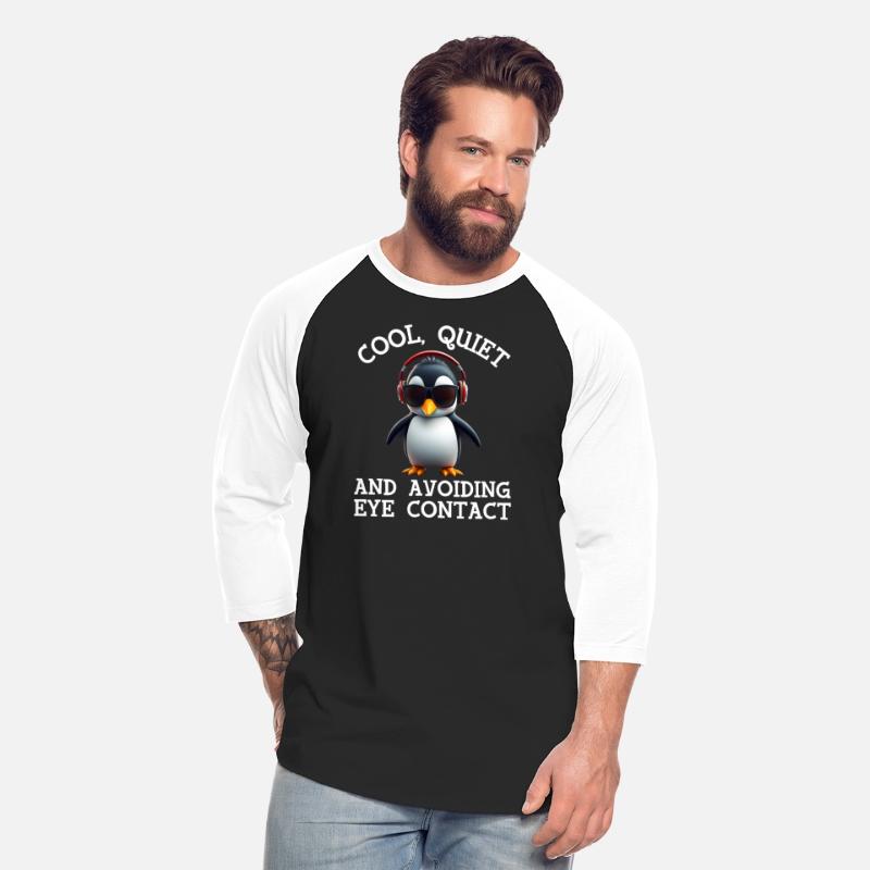 Cool, Quiet & Avoiding Eye Contact – Penguin Shirt