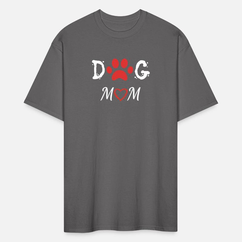 Dog Mom Shirts for Women Cute Letter Print Pet Lov