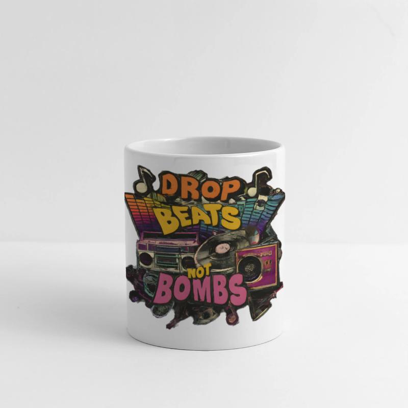 Drop beats not bombs Beats Over Bombs Peace love