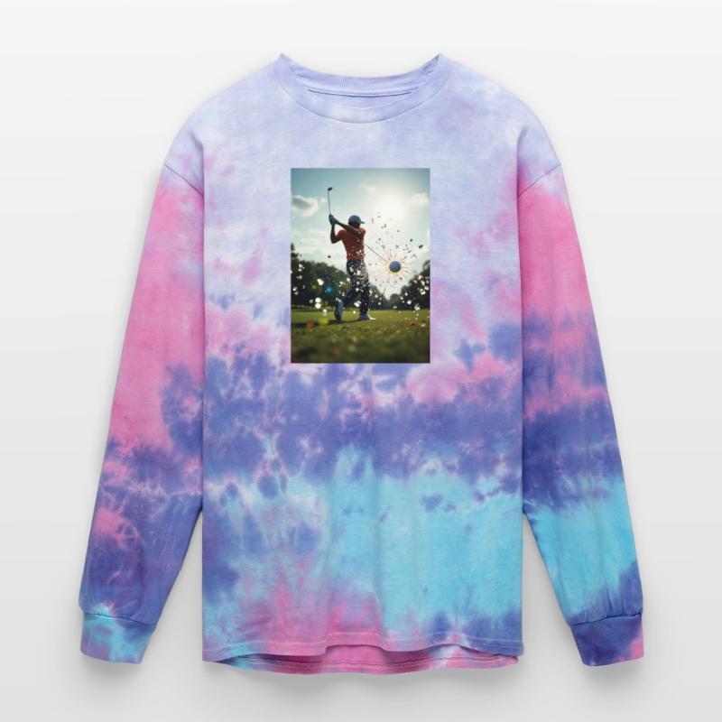 Dynamic Golf Swing Illustration