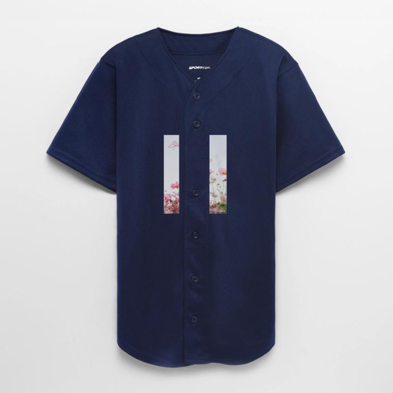 Faint red spring flowers