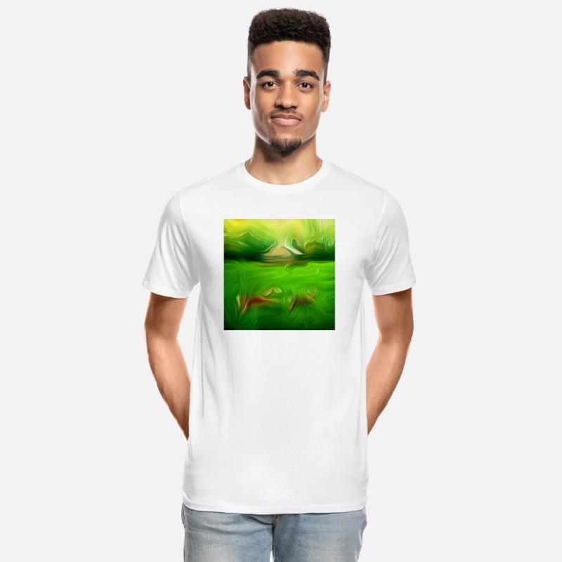 farmland digital art abstract painting