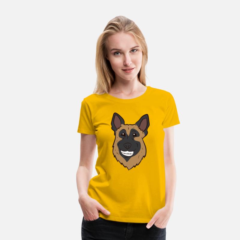 German shepherd - head