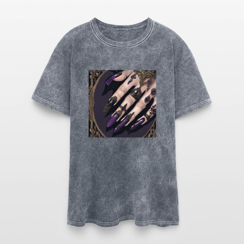 Gothic Fantasy Halloween Nails