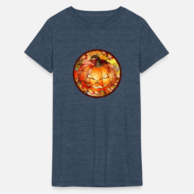 Halloween pumpkin in an autumnal atmosphere