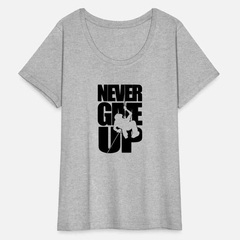 Never give up abseiling