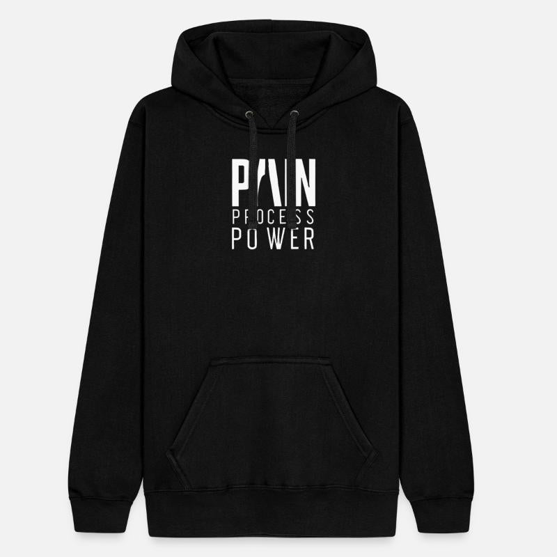 Pain. Process. Power.”