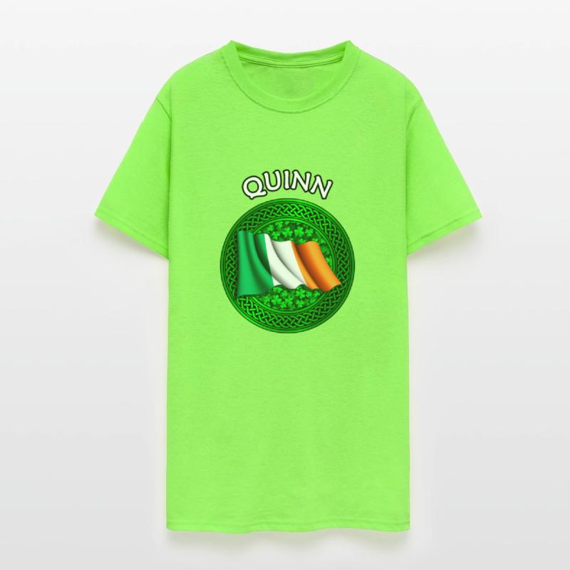 Quinn Shamrock & Irish Flag