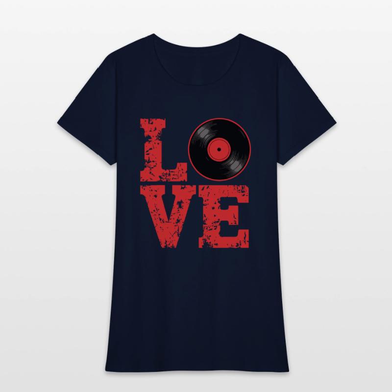 Record Love Lettering Vinyl Lover