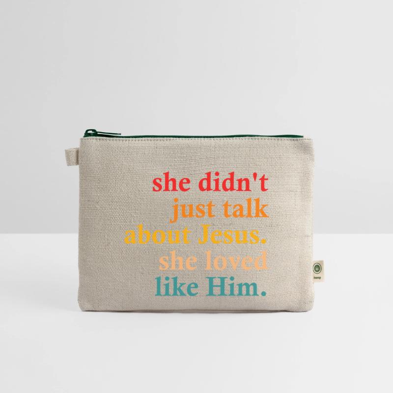 she didn't just talk about jesus