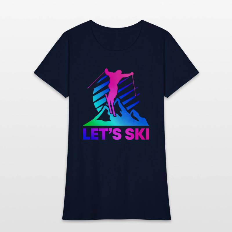 Ski 80s 90s Skiing