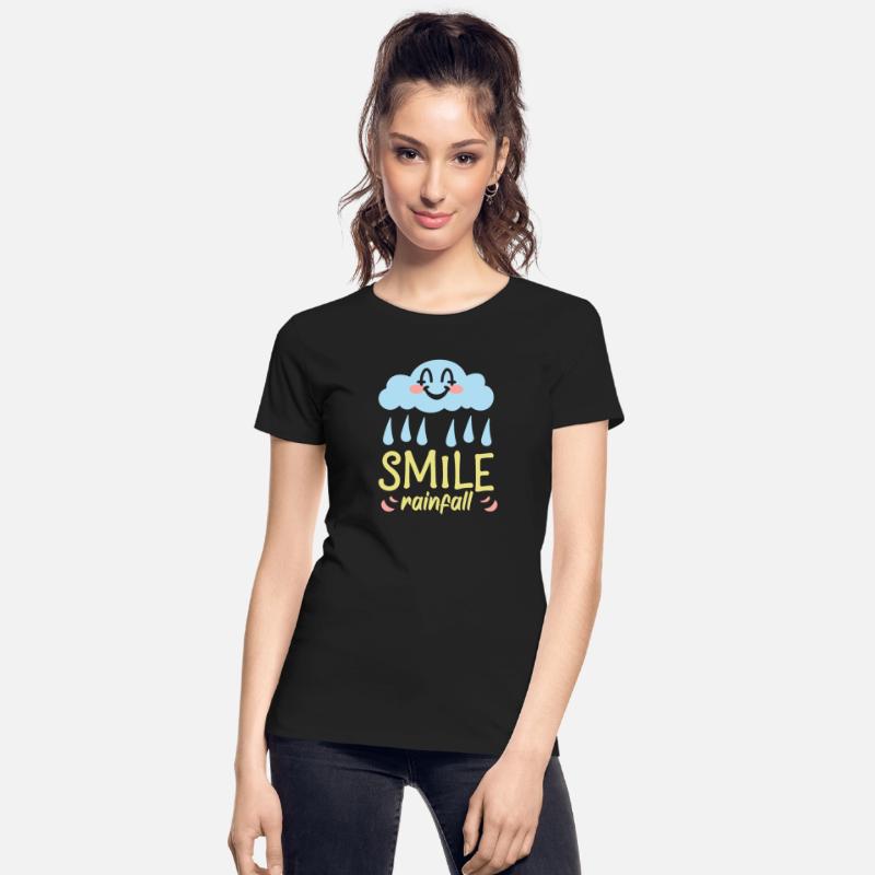 Smile rainfall TShirt design premium