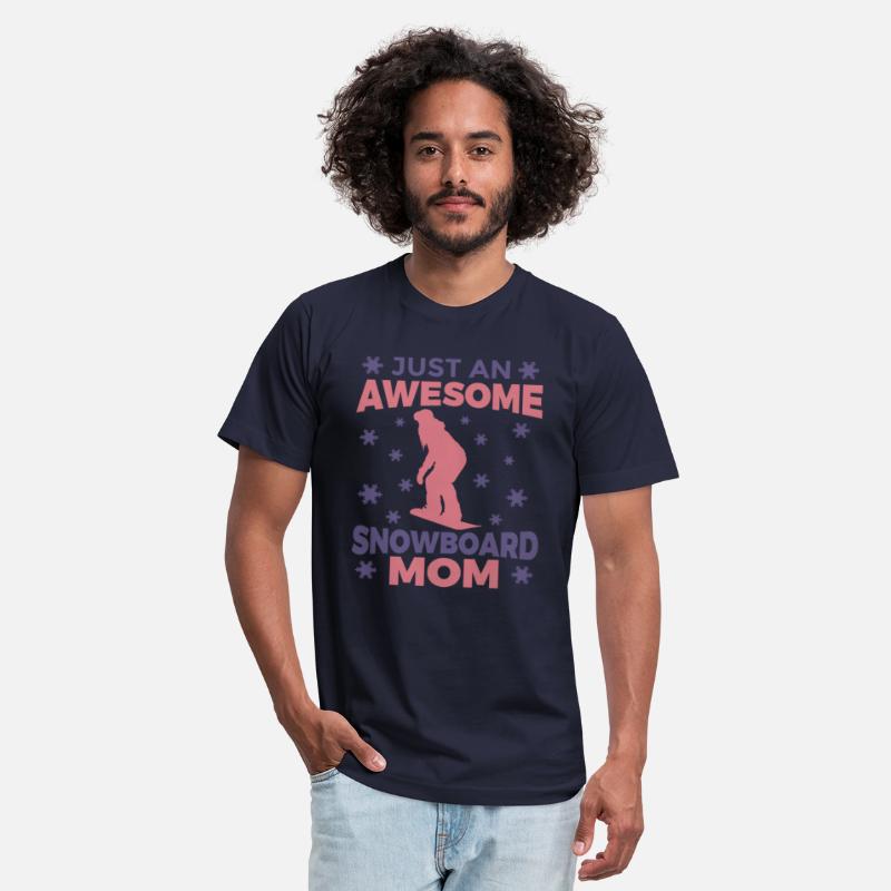 Snowboarding Mom