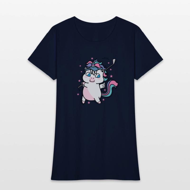 Unicorn playing Golf Fabulous Creature Sport