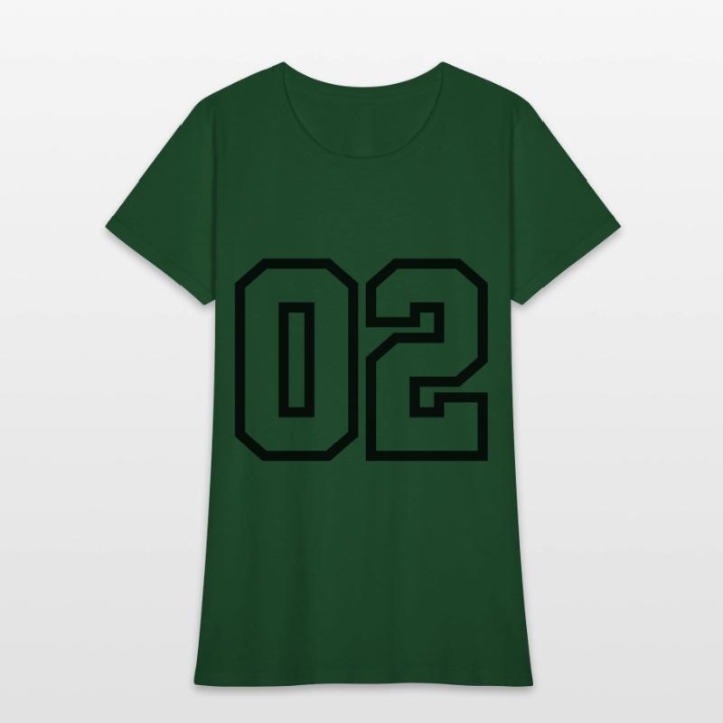 02, Number, Sports, Jersey, Team, Varsity