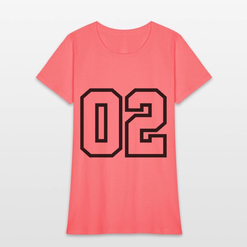 02, Number, Sports, Jersey, Team, Varsity