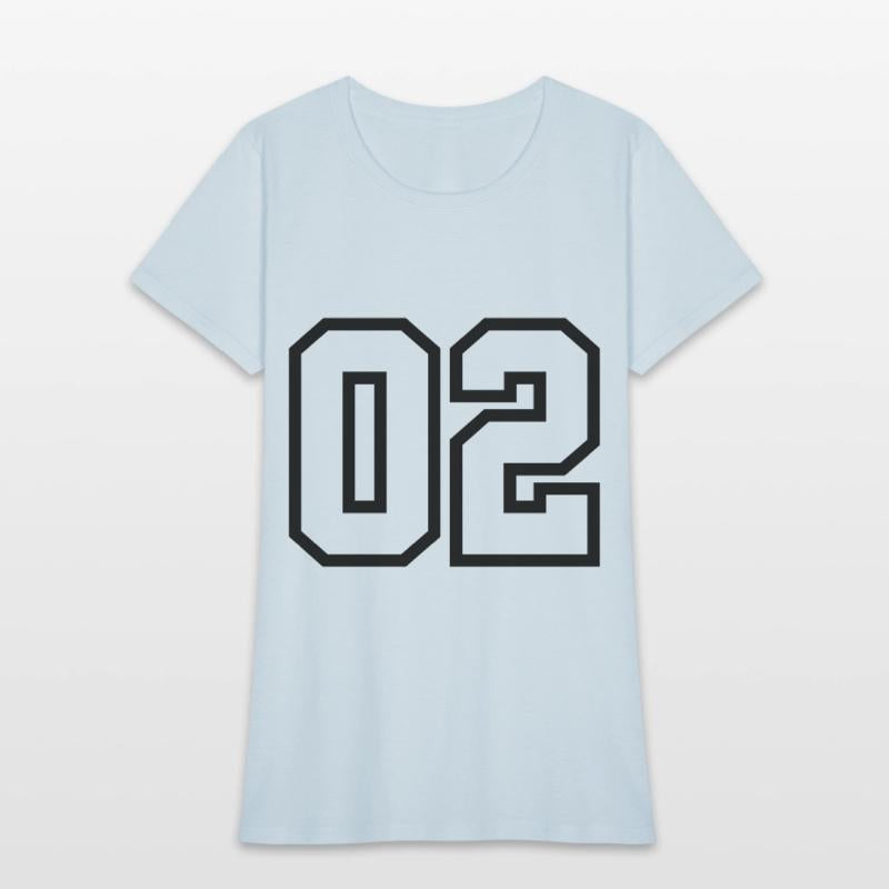 02, Number, Sports, Jersey, Team, Varsity
