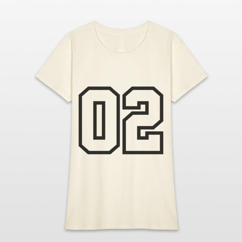 02, Number, Sports, Jersey, Team, Varsity