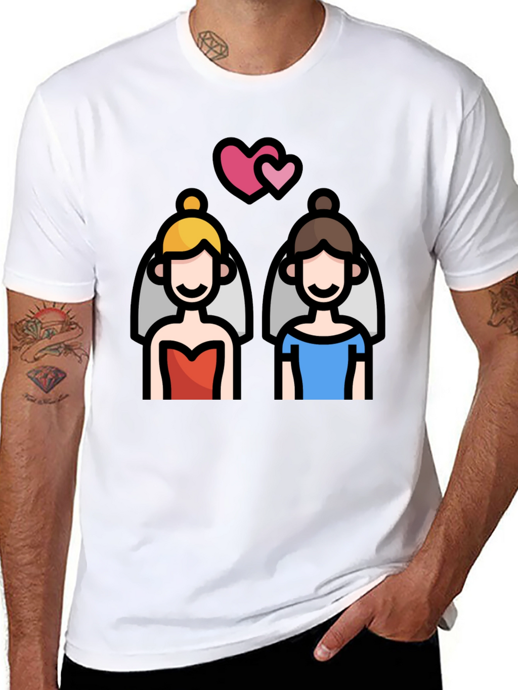 Bridal Love T-Shirt | Lesbian Wedding Pride