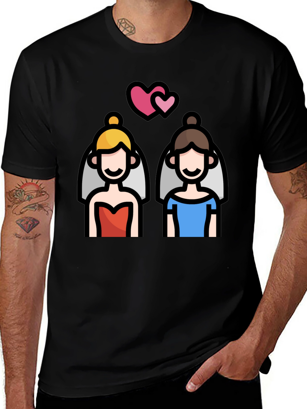Bridal Love T-Shirt | Lesbian Wedding Pride