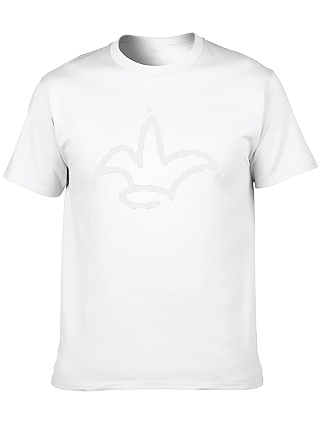 Crown Graphic Tee - Modern Minimalist Design