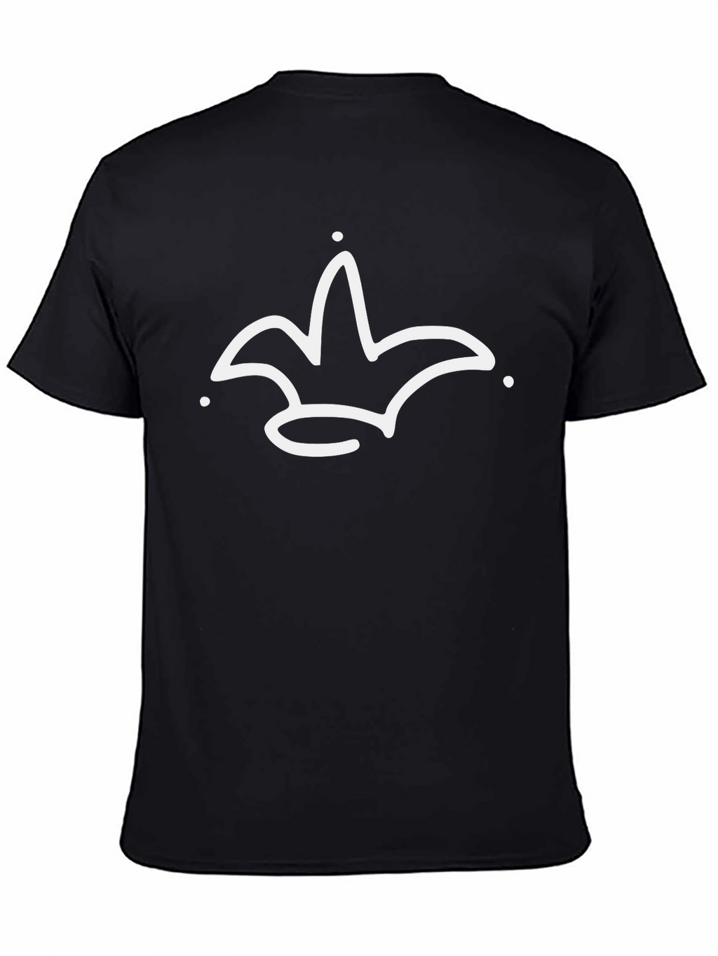 Crown Graphic Tee - Modern Minimalist Design