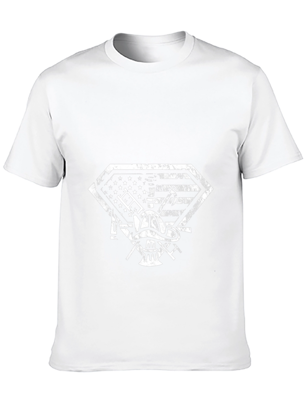 Firefighter Shield Graphic T-Shirt - Black