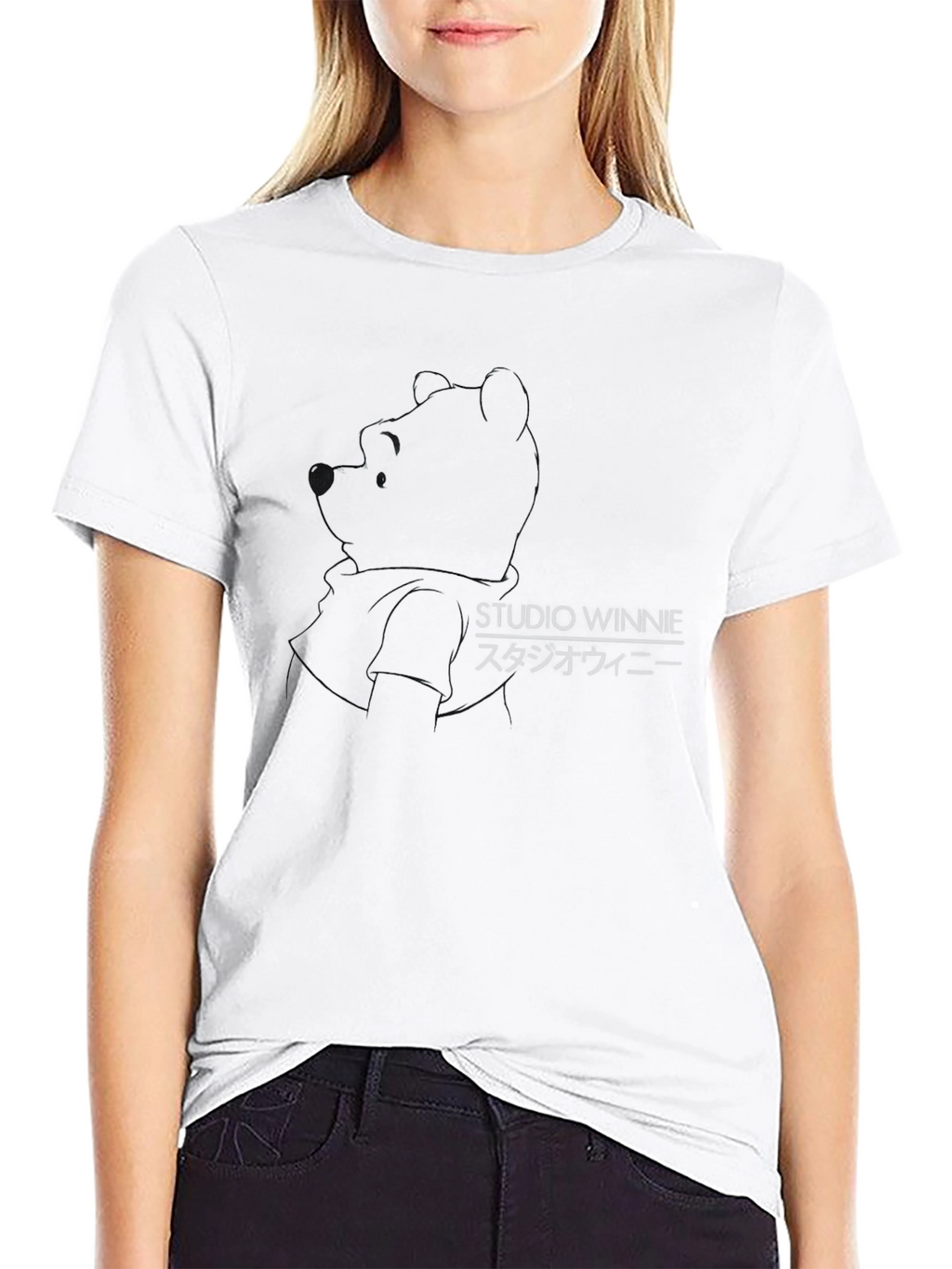 Studio Winnie Graphic Tee - Classic Black