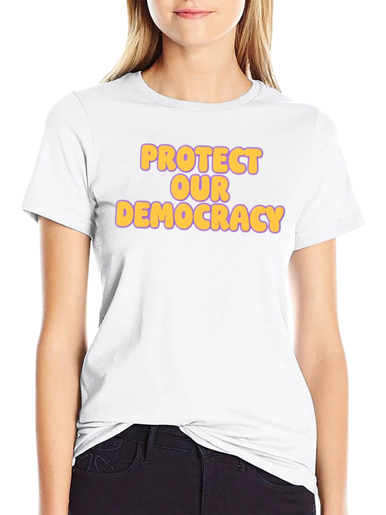 Protect Our Democracy Graphic T-Shirt