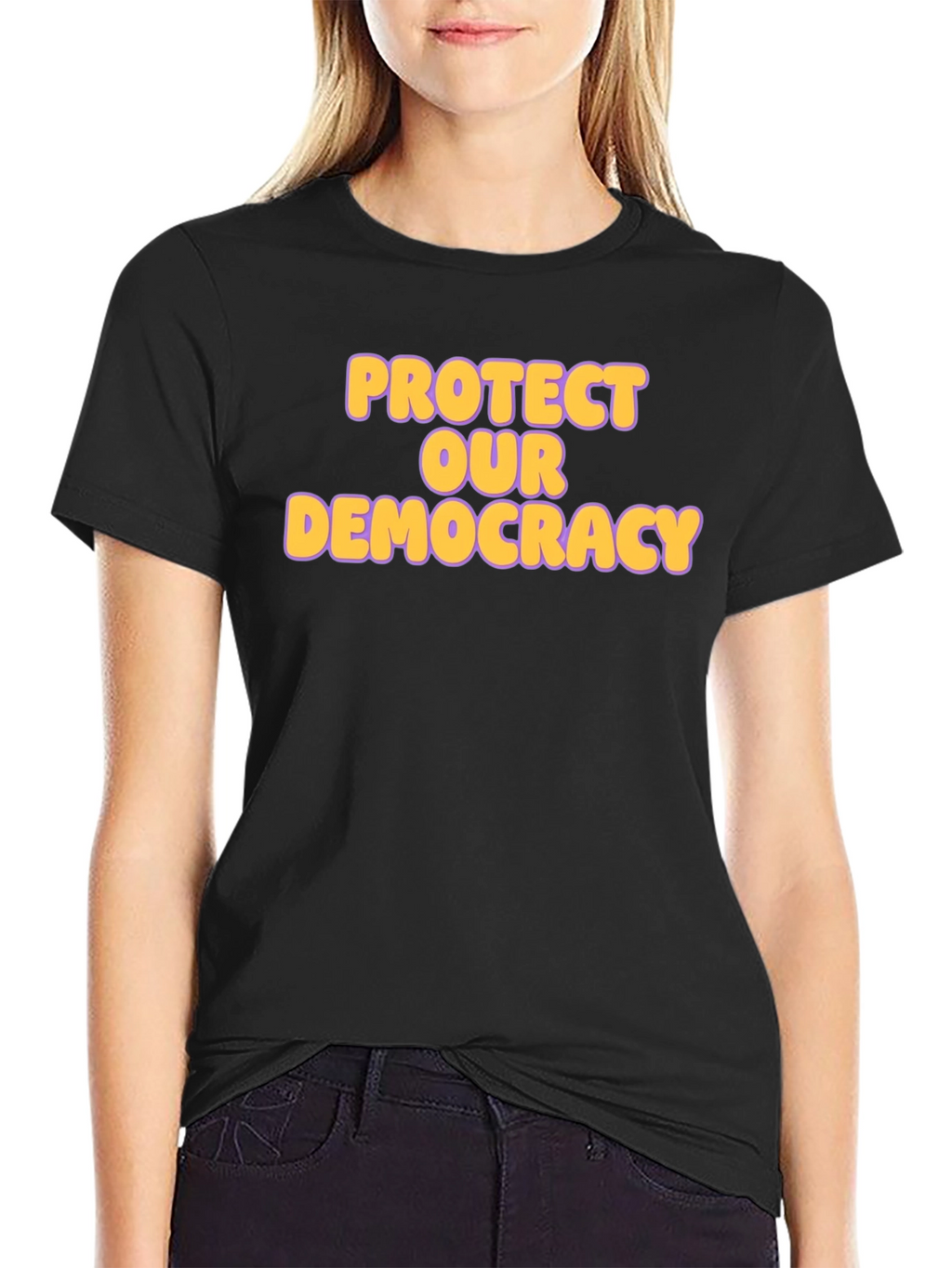 Protect Our Democracy Graphic T-Shirt