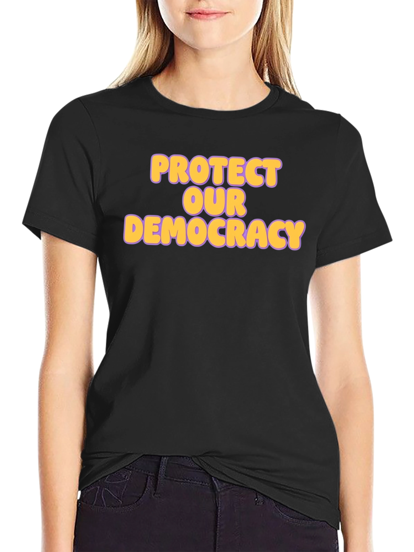 Protect Our Democracy Graphic T-Shirt