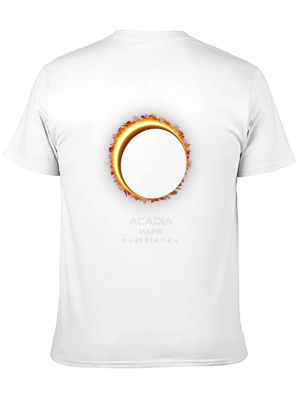 Total Solar Eclipse Acadia Maine 2024 T-Shirt