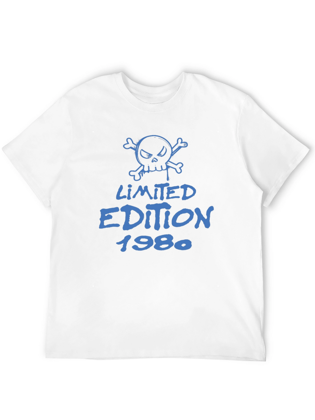 Limited Edition 1980 T-Shirt Skull Design