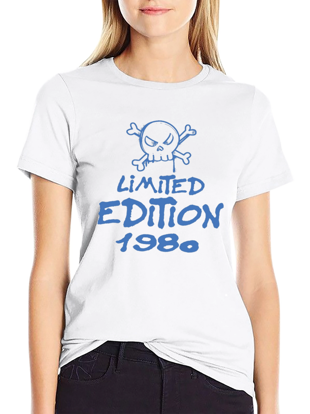 Limited Edition 1980 T-Shirt Skull Design