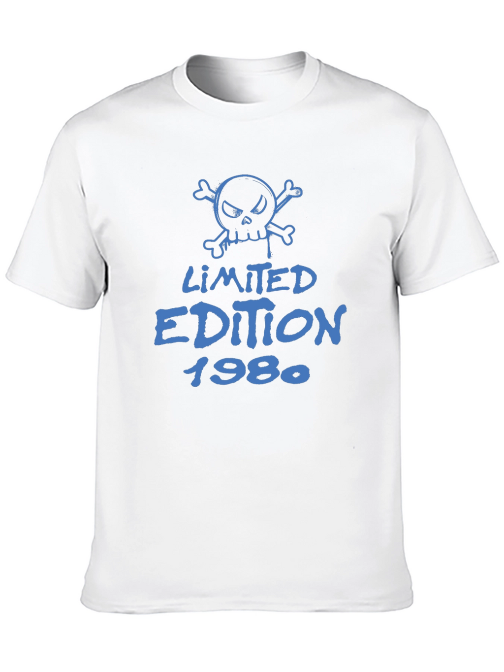 Limited Edition 1980 T-Shirt Skull Design