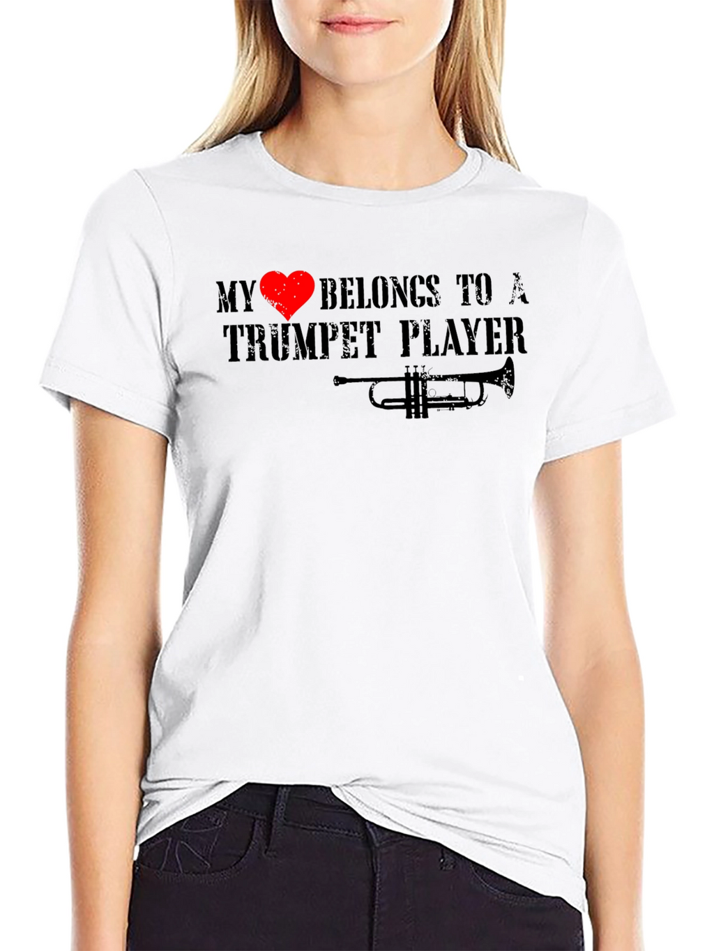 My Heart Belongs to a Trumpet Player T-Shirt