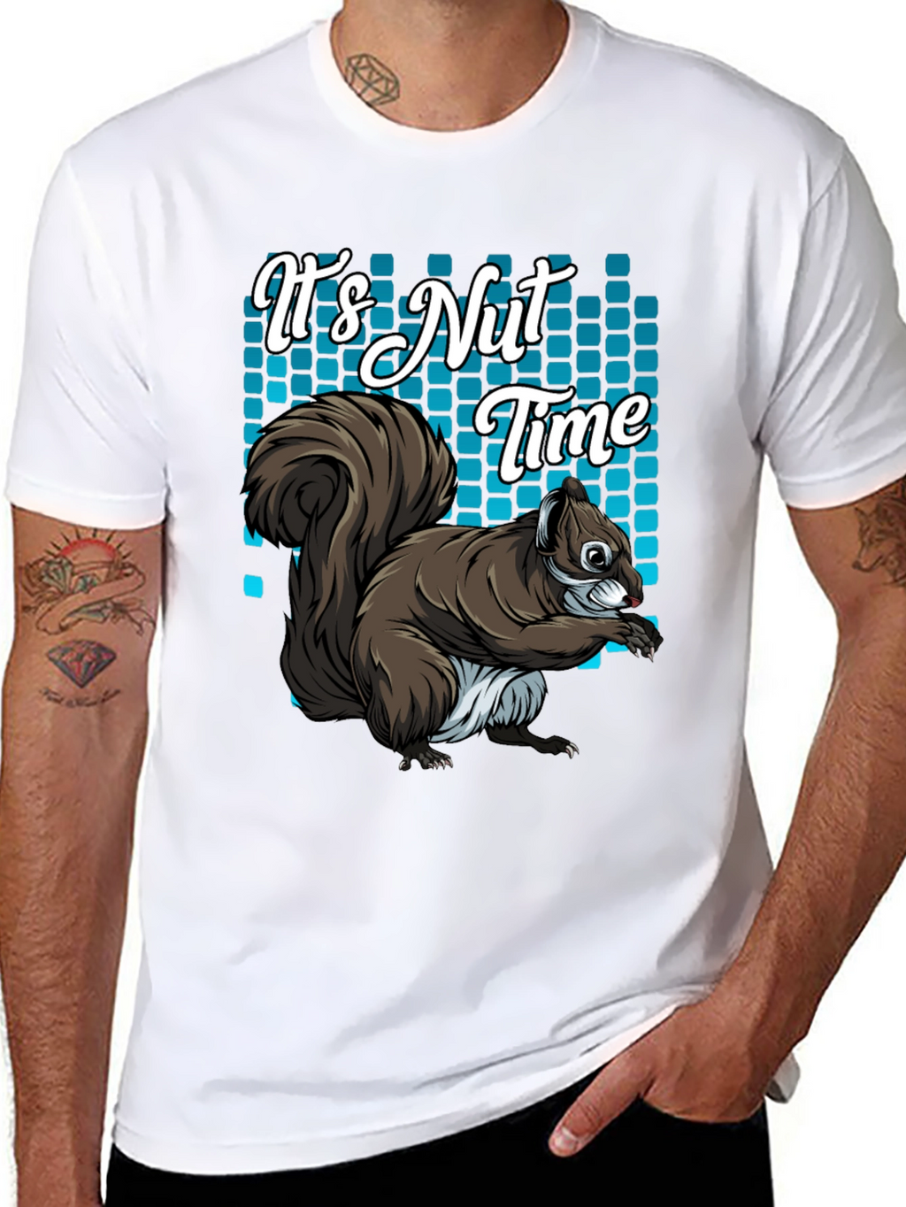 Its Nut Time Squirrel Graphic T-Shirt