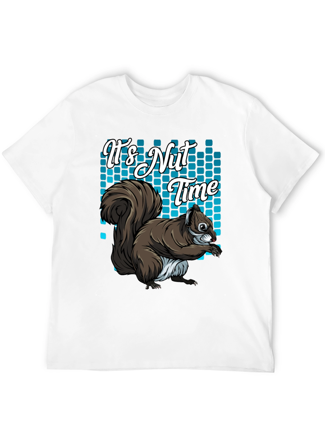 Its Nut Time Squirrel Graphic T-Shirt