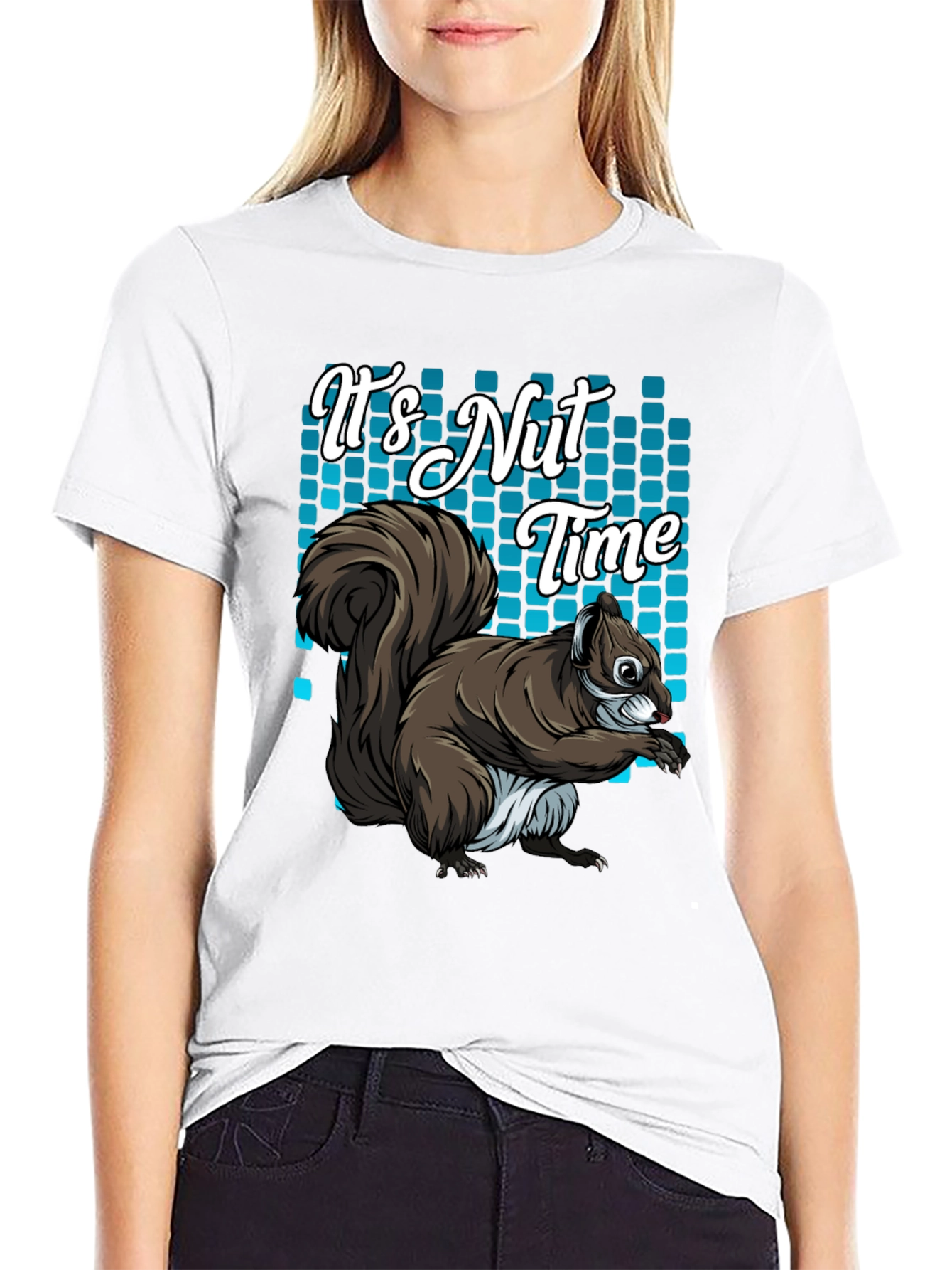 Its Nut Time Squirrel Graphic T-Shirt
